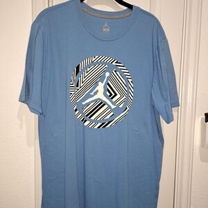 Jordan Sky Blue Graphic Tee